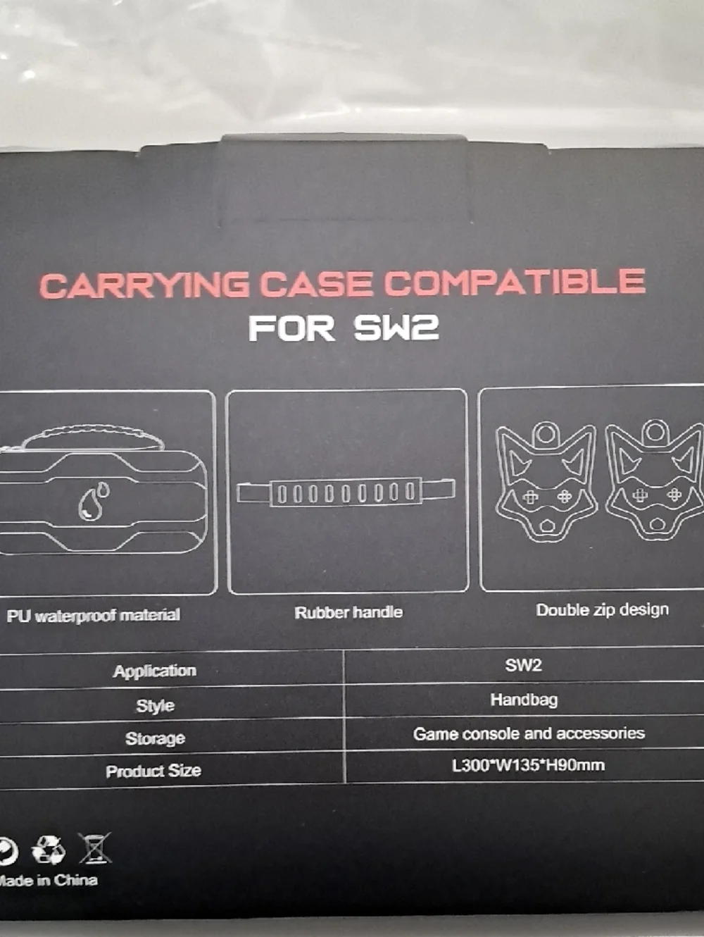 Switch 2 Docking Case for SW2 VR/AR Accessories - Black